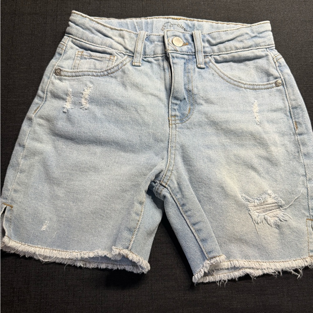 Stylish Light Blue Denim Shorts